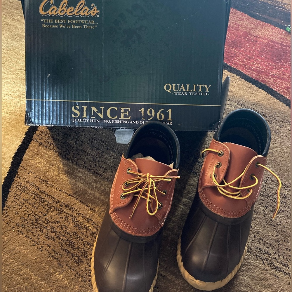 Cabela’s Uninsulated 3-Eye Lace-up Moc